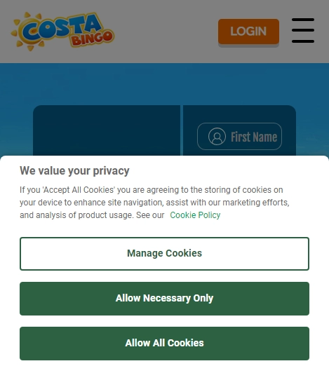 Costa Bingo Casino